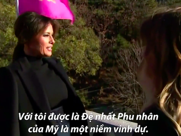 Bà Melania nói về năm đầu tiên làm Đệ nhất Phu nhân nước Mỹ