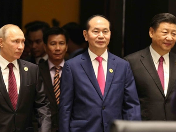 Lãnh đạo APEC tới dự phiên đầu tiên của Hội nghị Cấp cao