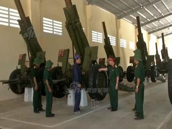 Báo Trung Quốc bình pháo 155mm chiến lợi phẩm của Việt Nam