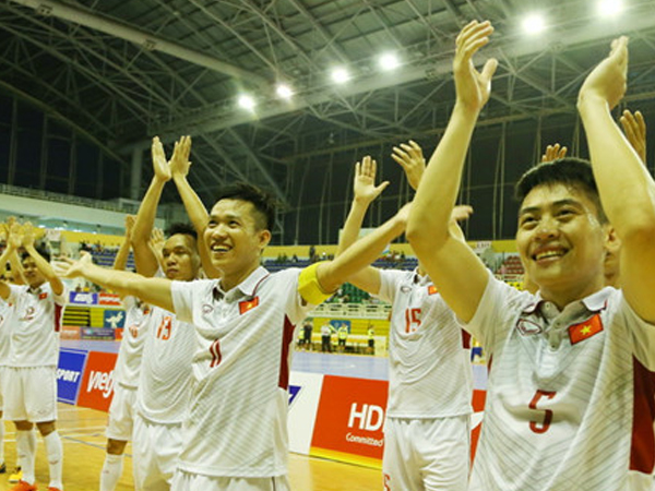 Việt Nam nằm ở bảng nhẹ tại VCK Futsal châu Á