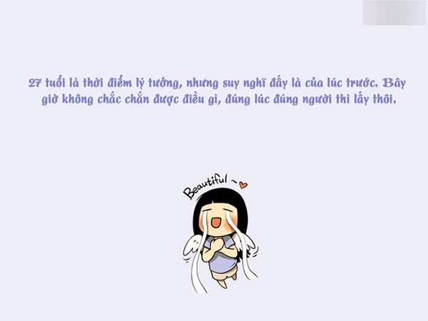 Bao giờ thì bạn mới định cưới?