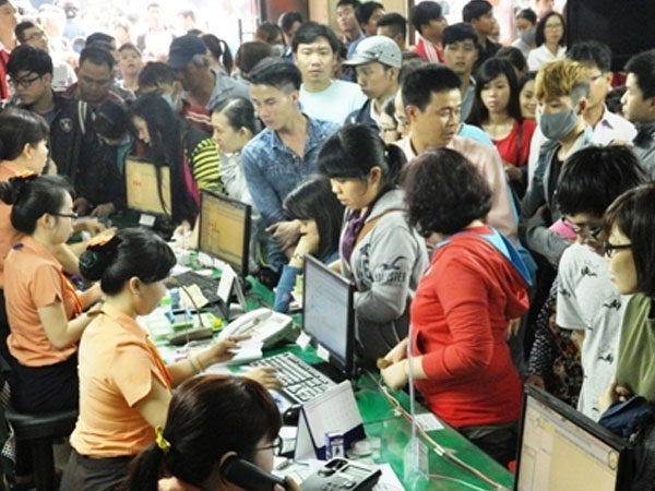Bến xe lớn nhất nước sắp bán vé Tết Mậu Tuất 2018