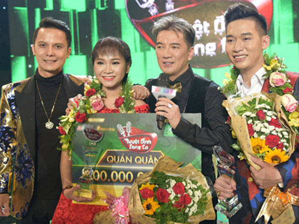 Video: Phần thi của học trò Đàm Vĩnh Hưng ở chung kết 'Tuyệt đỉnh song ca'