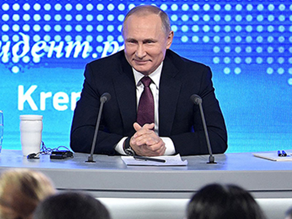 Putin sắp 'họp báo marathon' trước hơn 1.600 phóng viên