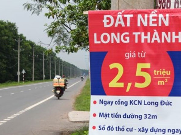 Sốt đất Long Thành: Đầu tháng 2 tỷ, cuối tháng 4 tỷ: Ham lãi đậm, lao vào cơn say