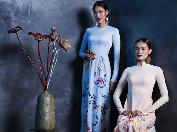 Lan Khuê, Lê Thanh Thảo đọ dáng thon khi diện áo dài