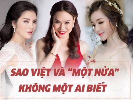 Những nửa kia bị giấu 'kín như bưng' của sao Việt