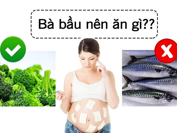 Bà bầu nên ăn và kiêng gì trong thai kỳ