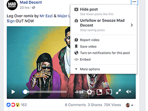Facebook cung cấp tính năng tạm khóa bạn bè trong 30 ngày