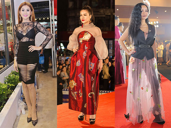 15 bộ trang phục khiến sao Việt 'mất điểm' trong năm 2017