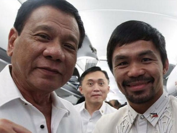 Ông Duterte muốn tay đấm Pacquiao kế nhiệm