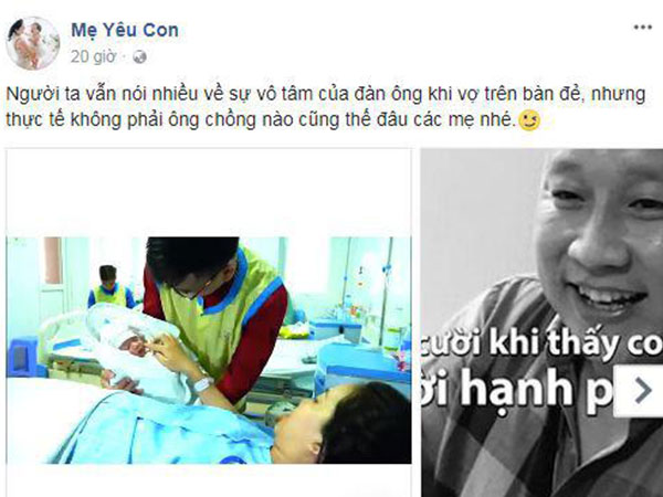 Đưa vợ đi đẻ: Nhiều người khóc nghẹn tủi hờn nhớ lại sự vô tâm của chồng ngày sinh con
