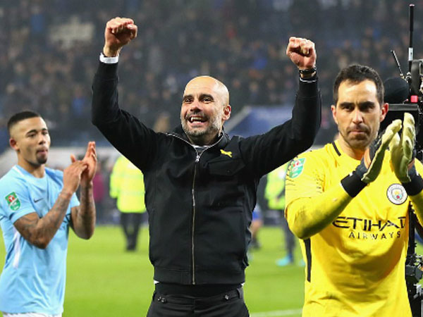 Guardiola: 'Man City sẽ không giành cú ăn bốn mùa này'