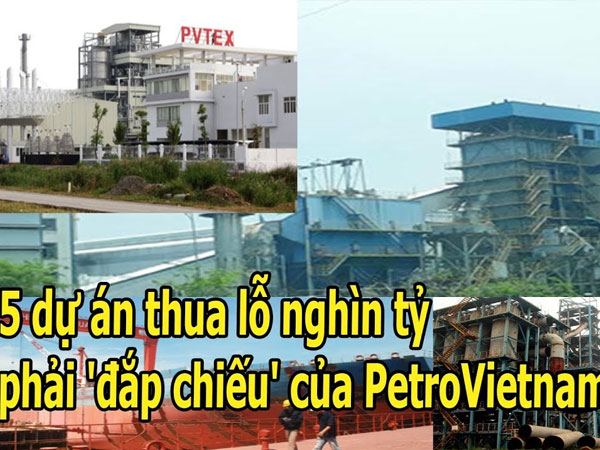 Video: 5 dự án thua lỗ, đắp chiếu của PVN
