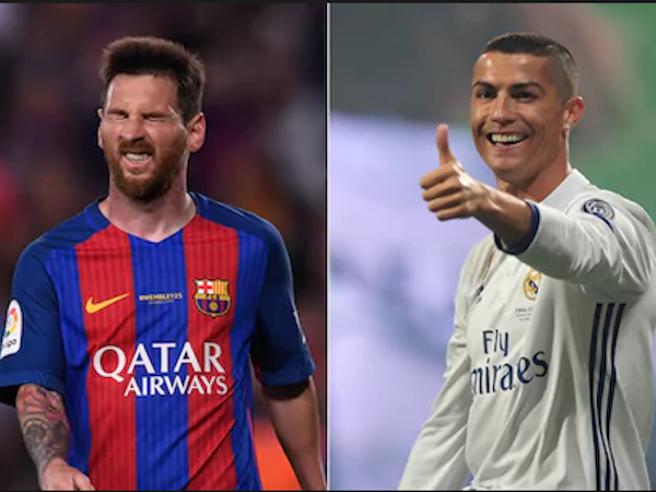 Chân Ronaldo đáng giá gấp đôi chân Messi