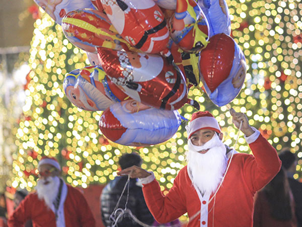 Cả nước đón Noel trong tiết trời đẹp