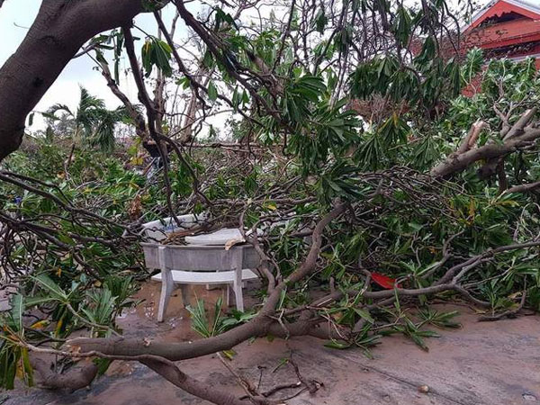 Đảo Trường Sa ngổn ngang sau bão Tembin