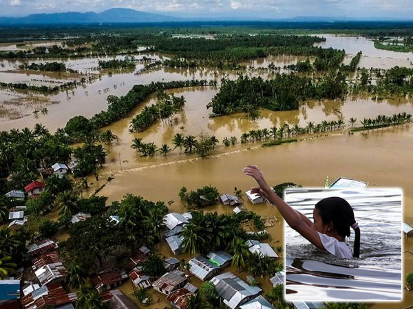 Bão cuốn cô gái Philippines trôi 900km ra biển
