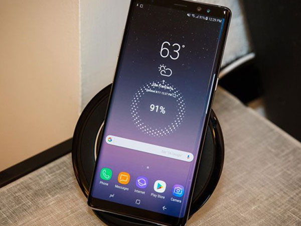 Một số mẫu Galaxy Note8 không thể sạc khi pin về 0%