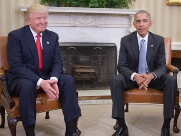 Obama vượt Trump trong danh sách người được ngưỡng mộ nhất ở Mỹ