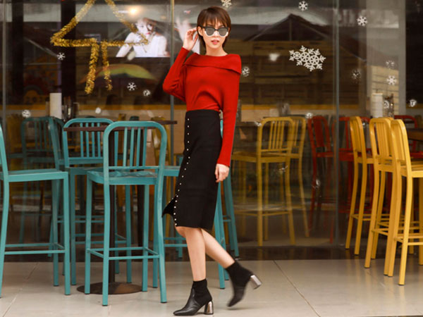 Phí Phương Anh gợi ý phối đồ trẻ trung cùng chân váy