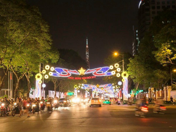 TP.HCM cấm đường Lê Duẩn từ 0h ngày 28/12