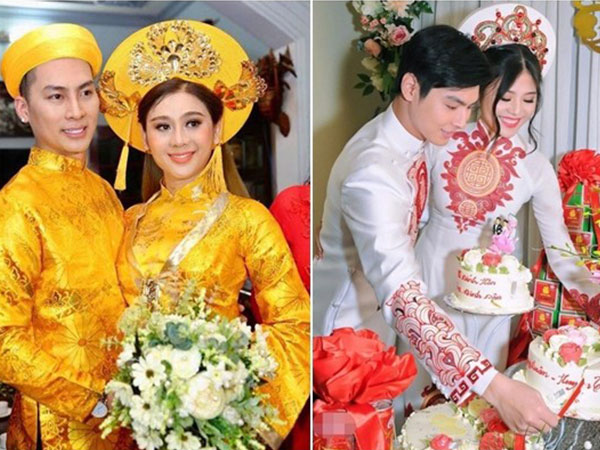 Đám cưới cùng ngày: Lâm Khánh Chi - Chúng Huyền Thanh, ai hoàng tráng hơn ai?