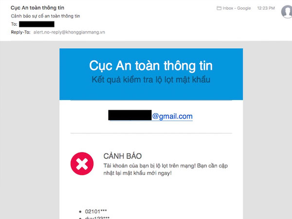 Cách kiểm tra mật khẩu email của bạn có đang bị lộ hay không