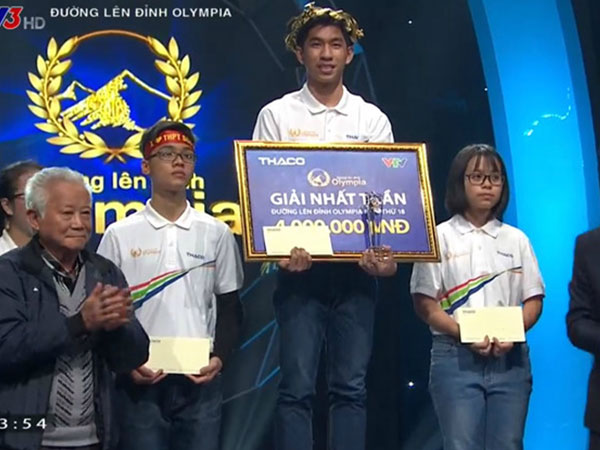 10X có tài giải rubik trong 9 giây giành giải nhất tuần Olympia