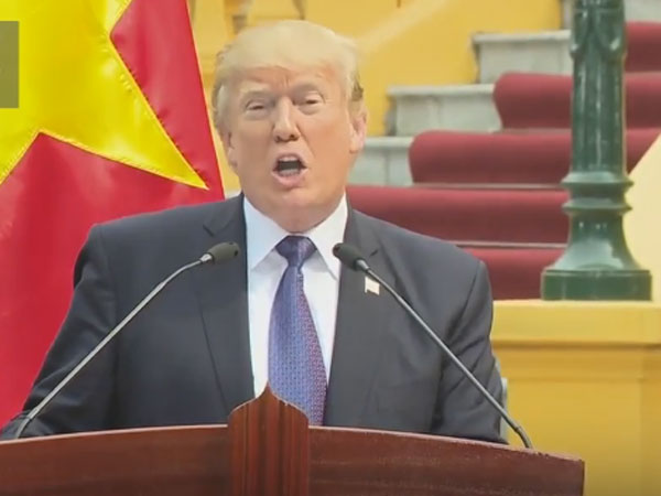 Video: Tổng thống Trump đã nói gì trong 3 ngày ở Việt Nam?