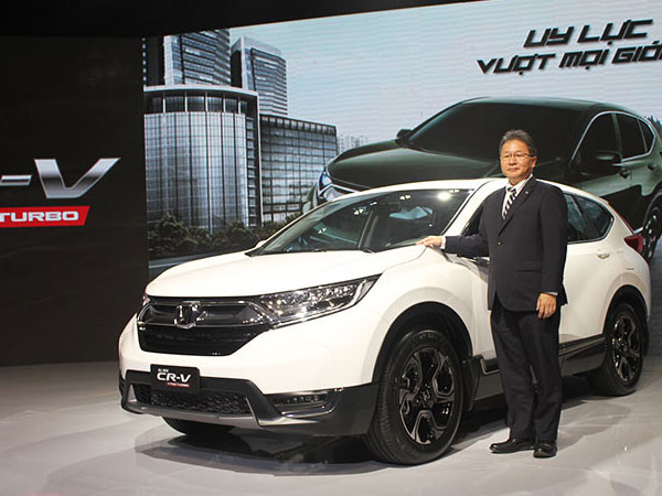 Cận cảnh Honda CR-V 7 chỗ giá hơn 1 tỷ tại Việt Nam