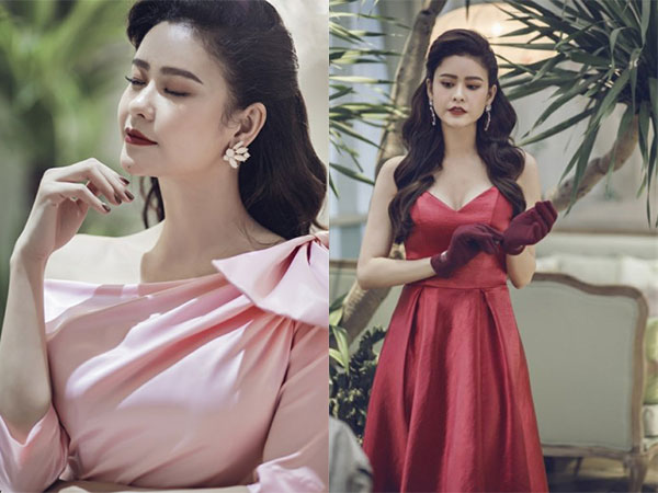 Sau lùm xùm ly hôn, mẹ một con Trương Quỳnh Anh khoe vẻ đẹp nền nã với style cổ điển