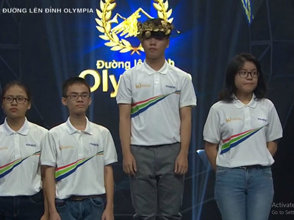 Video đường lên đỉnh Olympia: Minh Thảo trả lời đúng 8/12 câu hỏi Khởi động