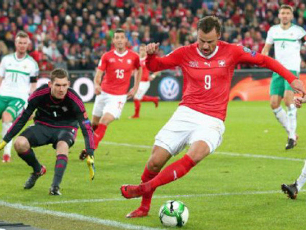 Video: Thụy Sĩ 0-0 Bắc Ireland lượt về play-off vòng loại World Cup