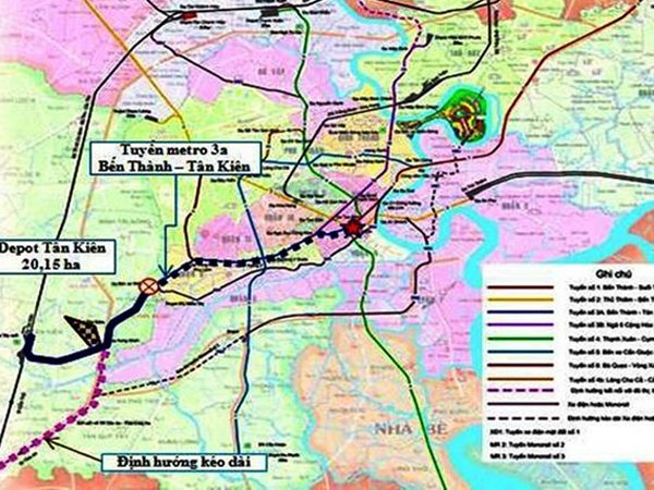 Đang 'tắc' vốn, TPHCM lại đề xuất xây tuyến metro 2,8 tỷ USD