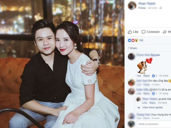 Phan Thành thừa nhận đang yêu Primmy Trương