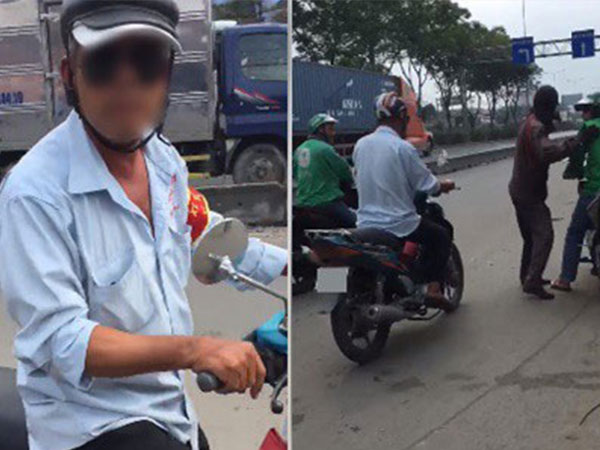Cô gái trẻ bị tài xế xe ôm truyền thống bắt đi bộ gần cây số vì đặt Grab đến đón