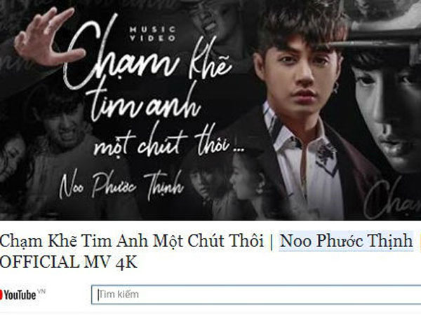 Bị YouTube xoá MV 30 triệu lượt xem, Noo Phước Thịnh xin lỗi