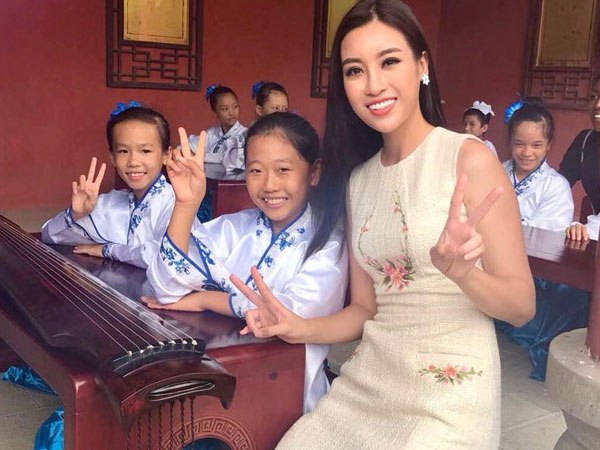 Những hình ảnh rạng rỡ của Hoa hậu Mỹ Linh tại Miss World 2017