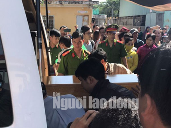 Video: Thi thể Nguyễn Hải Dương được đưa về nhà