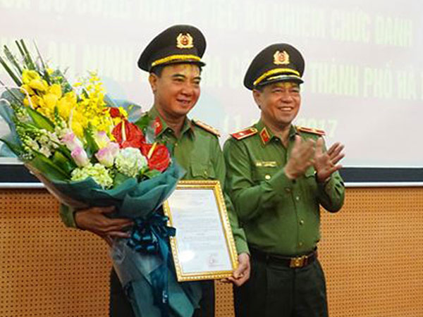 Bổ nhiệm Thủ trưởng Cơ quan An ninh điều tra Công an Hà Nội