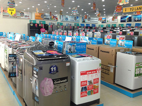 Hàng điện máy nguy cơ đồng loạt tăng giá