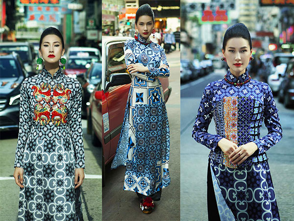 Kathy Uyên khoe vẻ đẹp kiêu hãnh với áo dài 'Cô ba Sài Gòn'