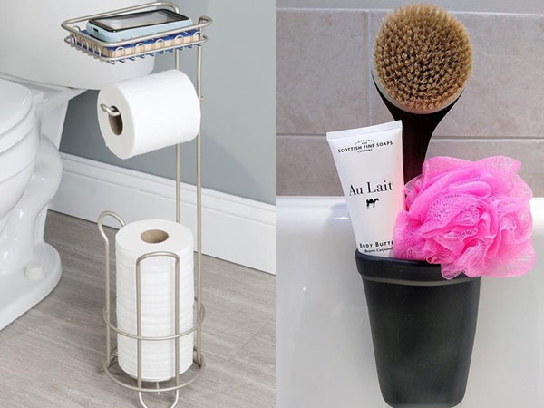 Các mẹo giúp nhà tắm siêu nhỏ vẫn chứa được nhiều đồ