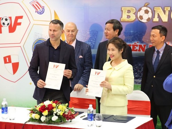 Chính thức: Ryan Giggs trở thành Giám đốc bóng đá PVF