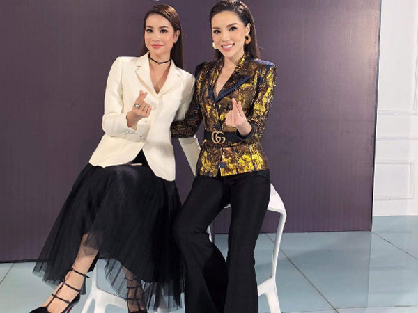Hết với Lan Khuê, Phạm Hương tiếp tục thói quen chen ngang khi Kỳ Duyên đang nói tại 'The Look'