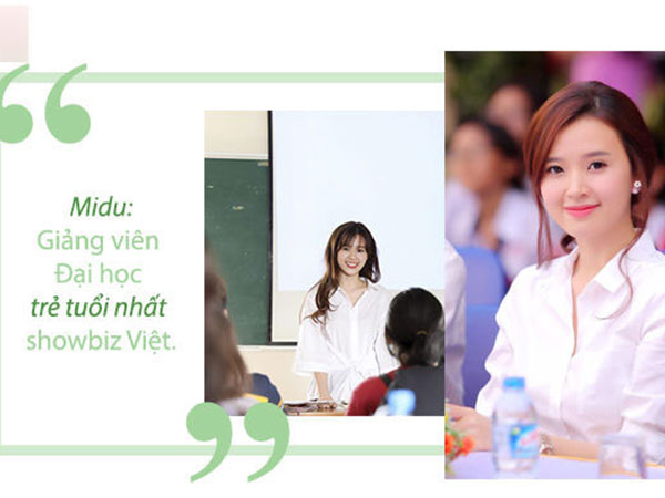 Midu: 'Tôi hạnh phúc vì ước mơ làm giáo viên từ nhỏ giờ đã thành hiện thực'
