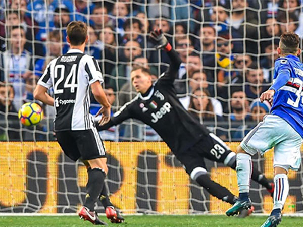 Video highlight trận Juventus 2-3 Sampdoria