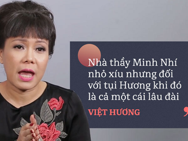 Việt Hương: 'Dọn nhà cho thầy Minh Nhí, thấy một rổ vàng, mỗi đứa một thỏi lấy ra chơi'