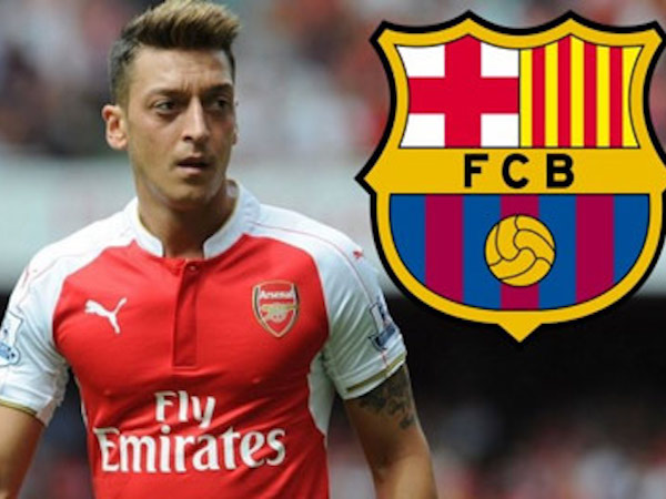 Barca sẽ chiêu mộ Oezil ngay mùa Đông
